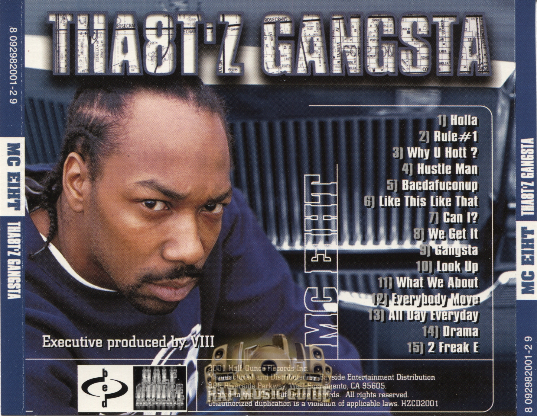 MC Eiht - Tha8t'z Gangsta: CD | Rap Music Guide